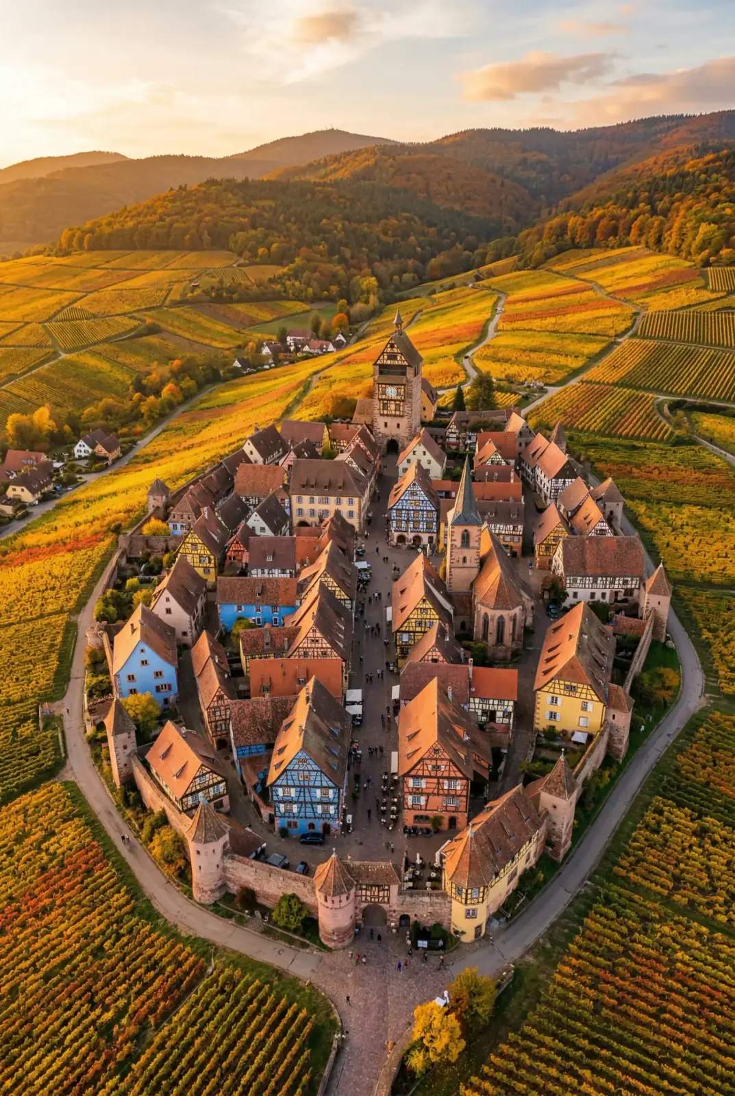 Burgen und Panoramen